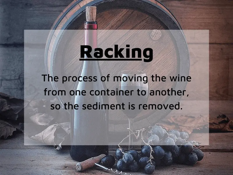 racking meaning