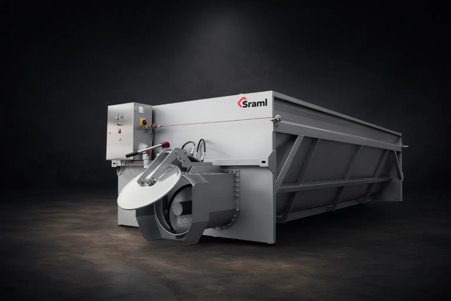 Grape hopper with screw X SRAML