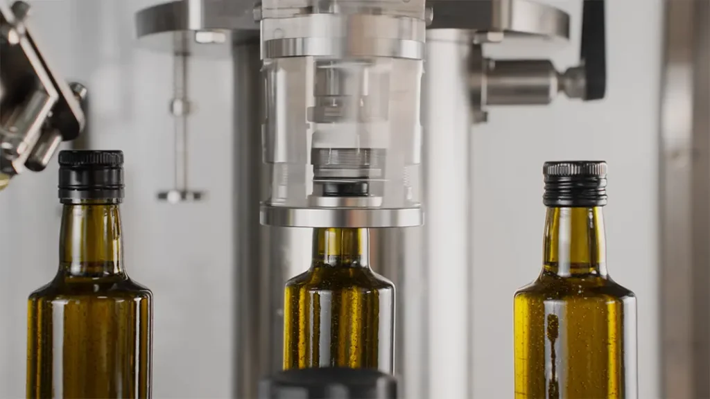 Sraml Olive oil close up