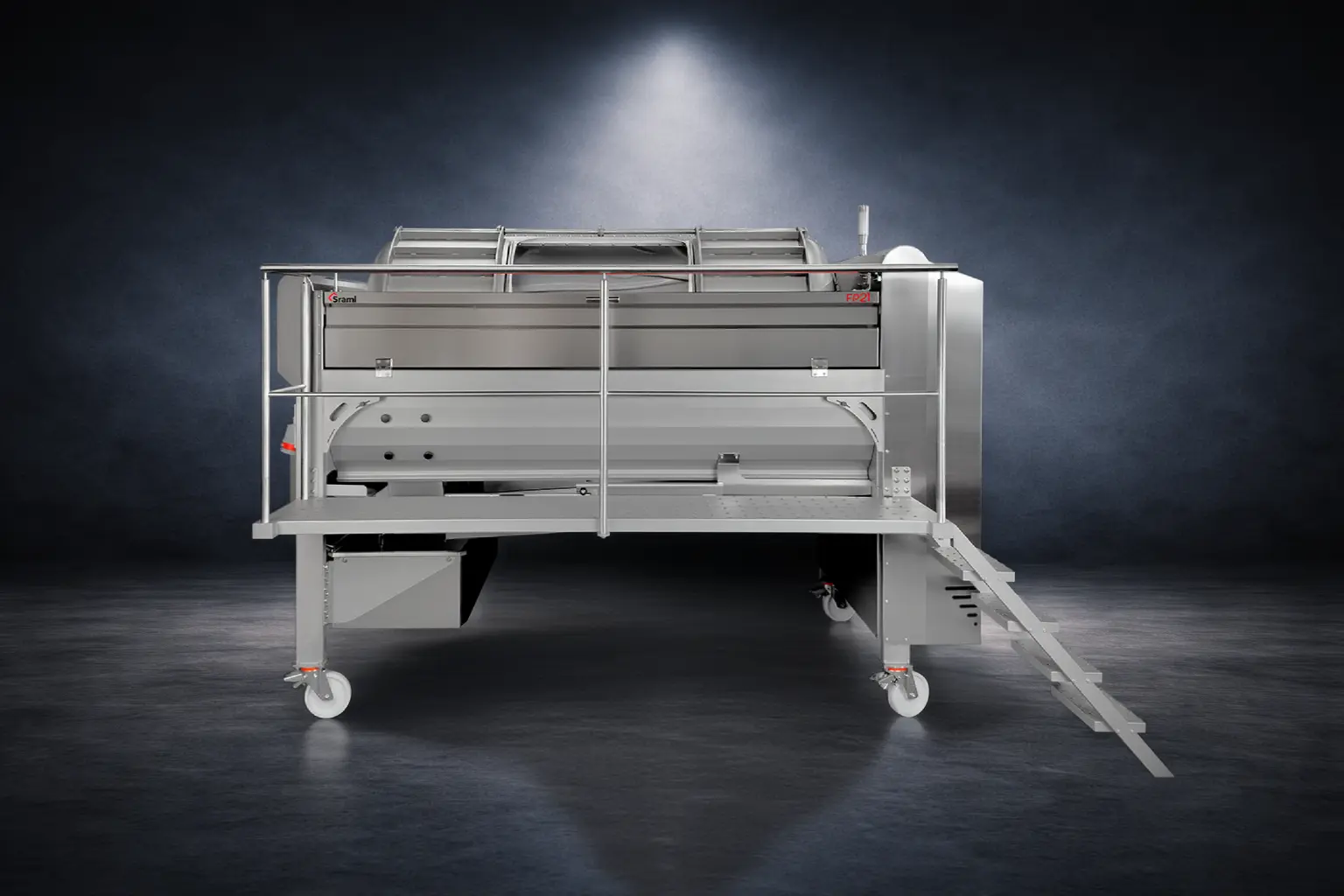 Pneumatic fruit press