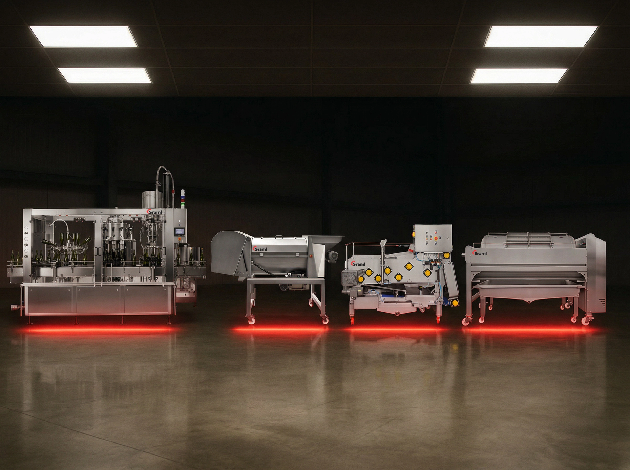 Sraml - machines Website cover