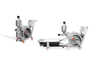 Both series of SRAML Peristaltic pumps (left: LPP Series, right: MPP Series)